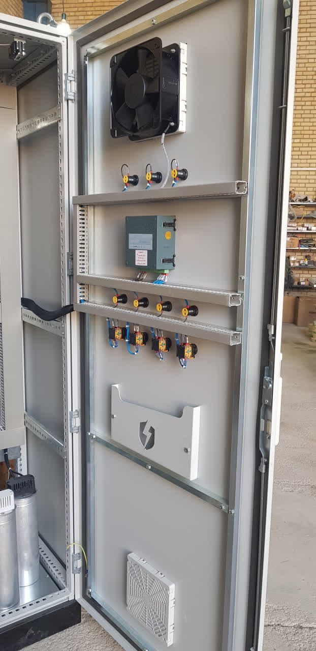 تابلو بانک خازنی سه فاز اتوماتیک رگولاتوری 20کیلووار