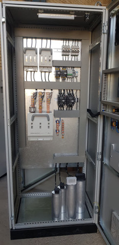 تابلو بانک خازنی سه فاز اتوماتیک رگولاتوری 70کیلووار آماده نصب