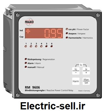 رگولاتور بانک خازنی، فراکو مدل RM9606