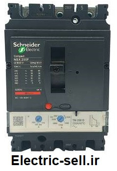 کلید اتوماتیک 250 آمپر اشنایدر سه پل 50kA حفاظت LSoI