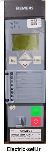 رله حفاظتی ولتاژی فرکانسی زیمنس 7RW8020-5EB90-1DA0 L0A